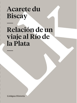 cover image of Relación de un viaje al Río de la Plata